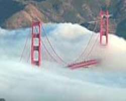 On the hazy days, the bridge has an astonishing view when towers are seen wrapped in the arms of clouds that views are just alluring.